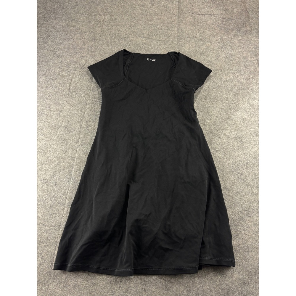 OFFLINE by Aerie Real Me Black Skort Dress Sweetheart Neck Activewear Small